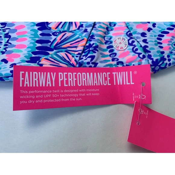 Lilly Pulitzer Corso pant Blue grotto commotion in the ocean size 6 worn once - Picture 3 of 16